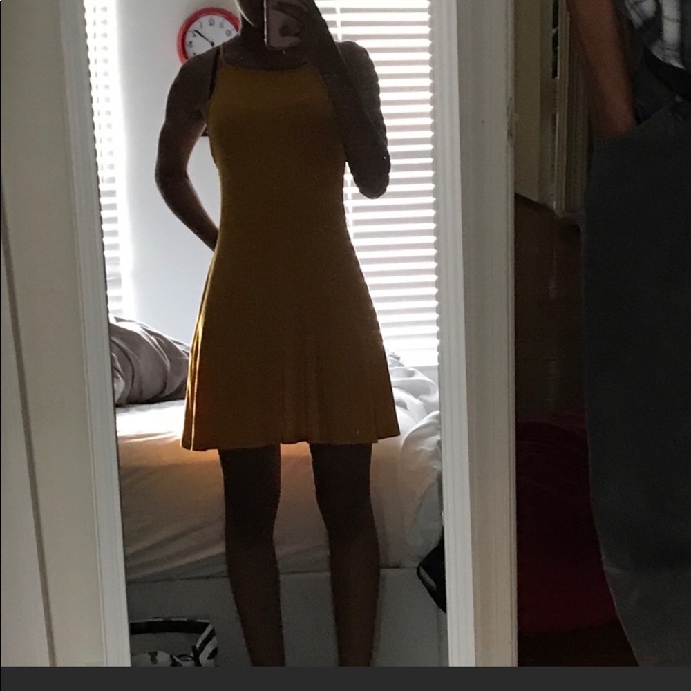 Yellow/Mustard Forever 21 Dress